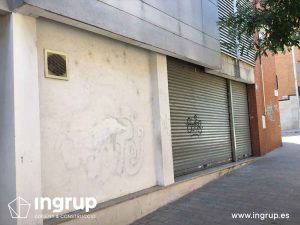 05 fachada antigua rehabilitacion pintura ingrup estudi diseno construccion retail granollers barcelona