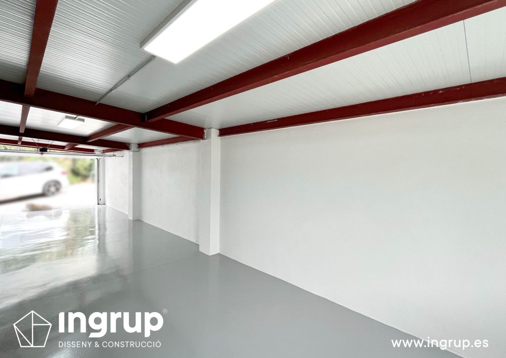 ingrup obras en granollers y barcelona parquing vivienda